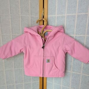 Carhartt Light Pink Toddler Hoodie